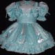 A Magnificent Dress It was blue in colour, and the gown itself was of the size of a small child's gown.