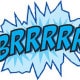 The image contains brrrrr letters, which look nice.