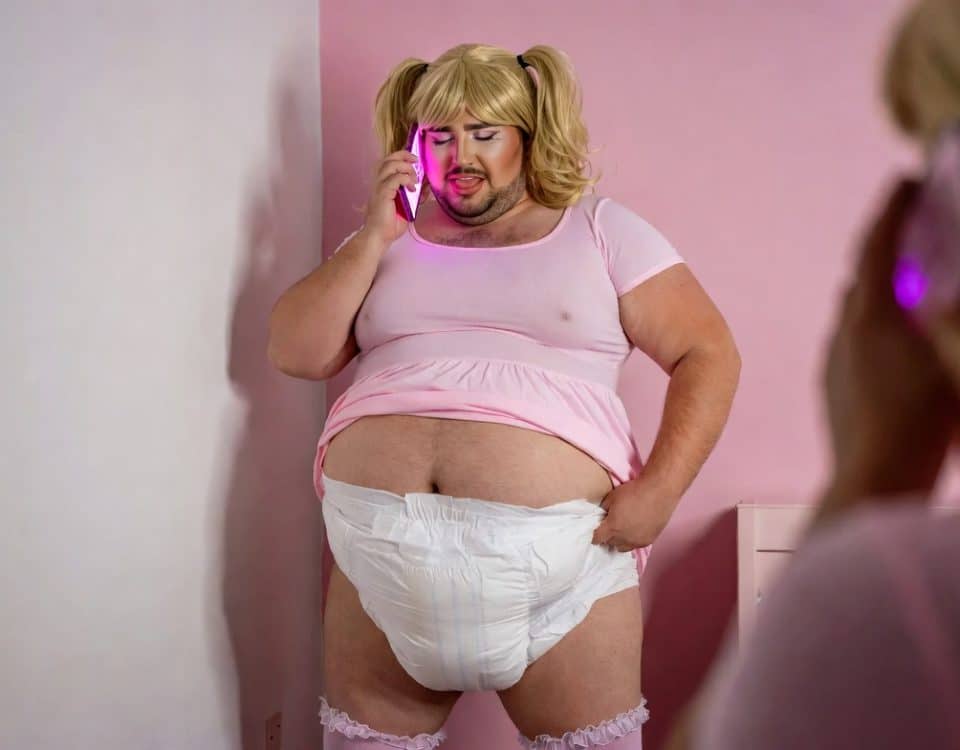 sissy talking to a mommy